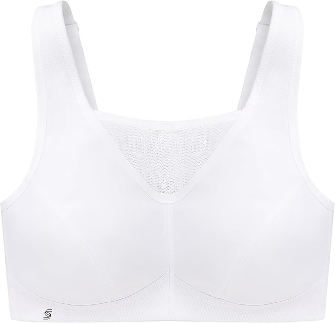 Sutien sport pentru femei Glamorise, alb, 115J [4]