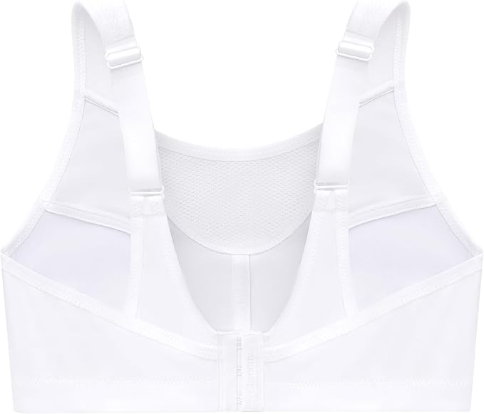 Sutien sport pentru femei Glamorise, alb, 115J [5]