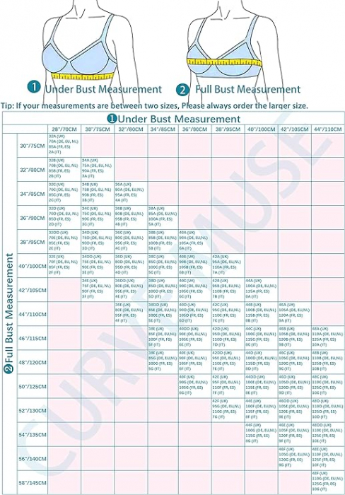 Sutien modelator pentru femei Curve Muse Minimizer, cu broderie din dantelă, pachet de 3, Marimea 85C [7]