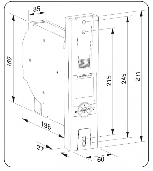 Tabachera electronica pentru rulouri RADEMACHER RolloTron Comfort Plus 1705-UW [3]