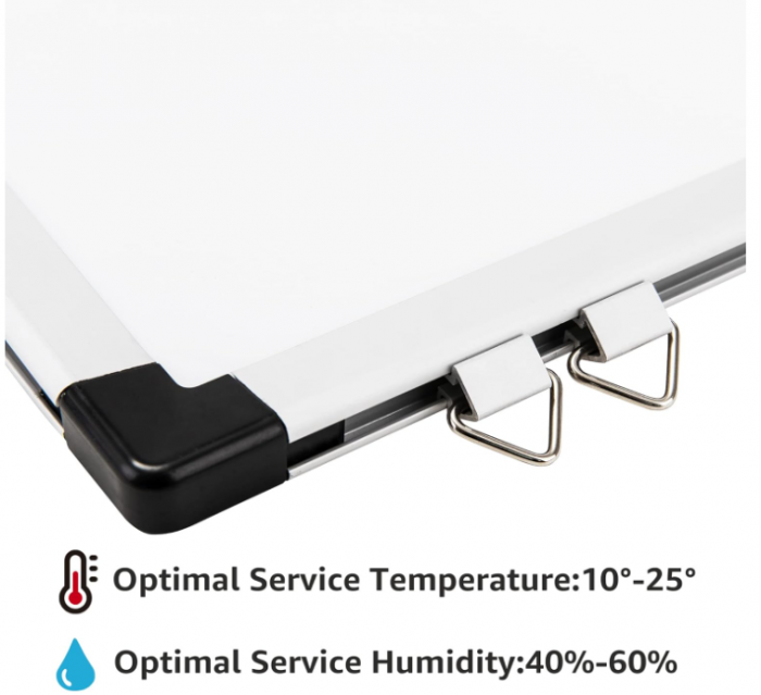 Tablă albă magnetica Amazon Basics, 90 cm x 60 cm (Lxl) [8]