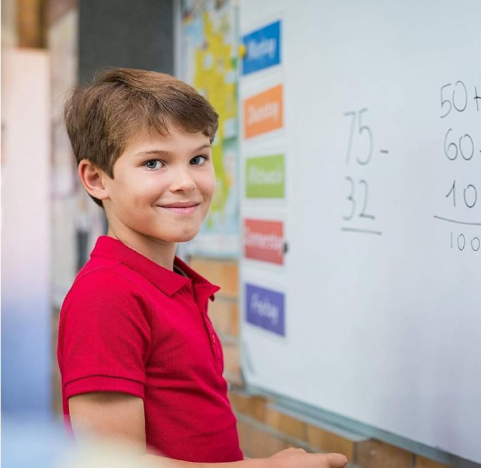 Tablă albă magnetică OFITURIA, pentru perete, 120 x 90 cm [7]