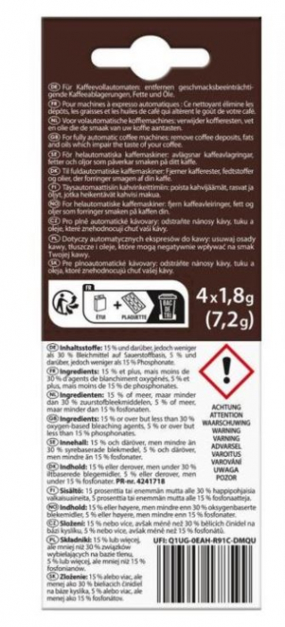 Tablete de curatare pentru espressor, Melitta 6762481 Perfect Clean, 4 buc x 1.8 g [3]