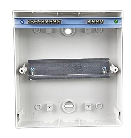 Tablou de siguranțe IP40, 1 rând, 8 module, Cutie de distribuție mică [5]