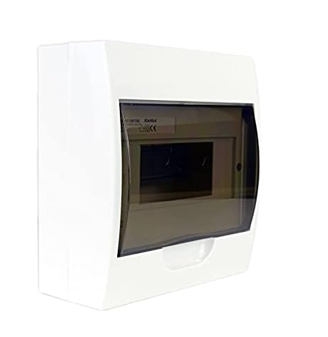 Tablou de siguranțe IP40, 1 rând, 8 module, Cutie de distribuție mică [4]