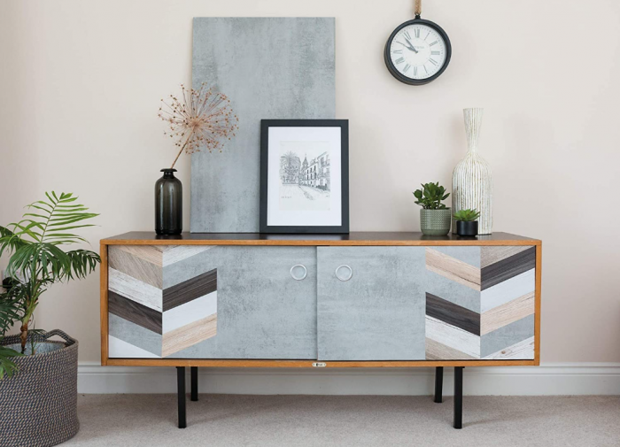 Tapet decorativă Beton Piatră d-c-fix, 67,5 x 200 cm [2]