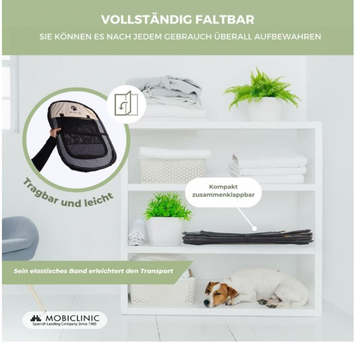 Tarc pliabil pentru animale de companie Mobiclinic Pets, 110 x 100 x 57 cm [12]