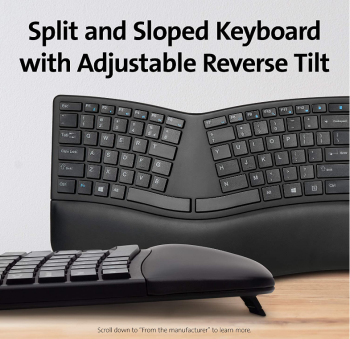 Tastatură fără fir Kensington ergonomică [7]