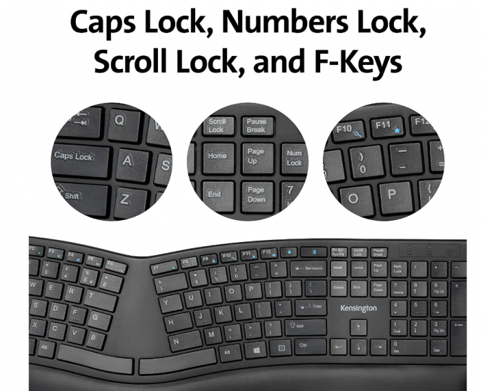Tastatură fără fir Kensington ergonomică [6]