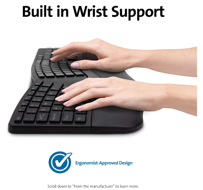 Tastatură fără fir Kensington ergonomică [2]