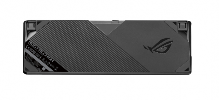 Tastatura gaming mecanica wireless ASUS ROG Falchion, format 65%, switch-uri Cherry MX Red, panou tactil interactiv, iluminare RGB Aura Sync, Negru [8]