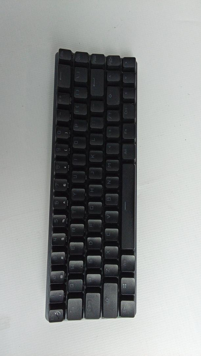 Tastatura gaming mecanica wireless ASUS ROG Falchion, format 65%, switch-uri Cherry MX Red, panou tactil interactiv, iluminare RGB Aura Sync, Negru [2]