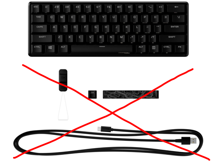 Tastatura mecanica de gaming HyperX Alloy Origins 60 RGB [2]