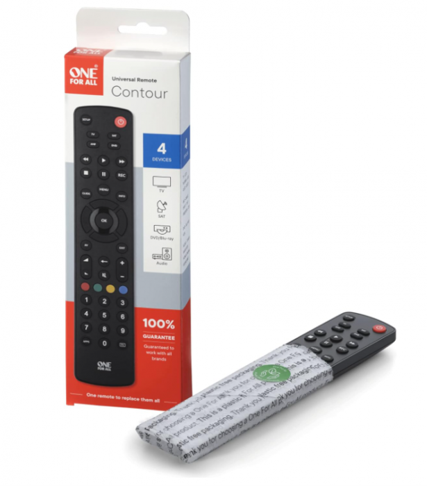 Telecomanda Tv Universala One For All Contour 4, negru [4]