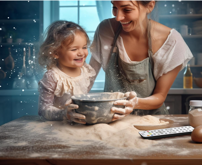 Telecomandă universală 2 în 1 Meliconi pentru televizor și decodor, ușor de curățat [4]