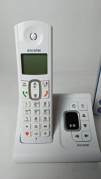 Telefon fără fir Alcatel Classic F530 DECT, alb [3]