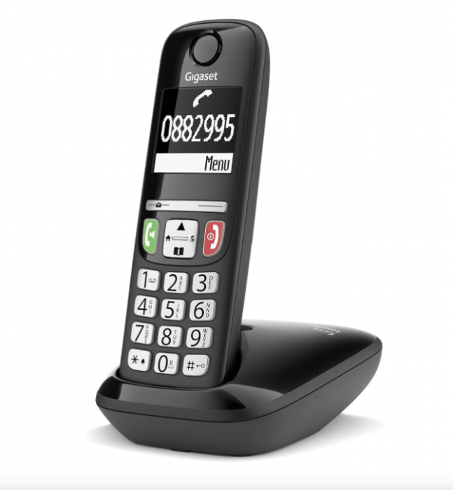 Telefon fără fir DECT Gigaset E275, Negru, Italia [5]