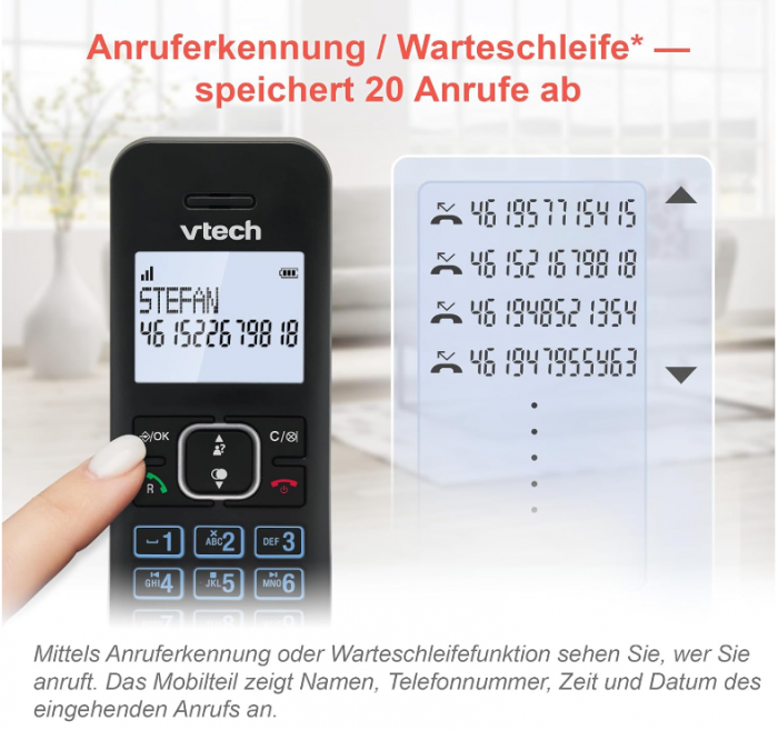 Telefon fără fir VTech LS1050 DECT [5]
