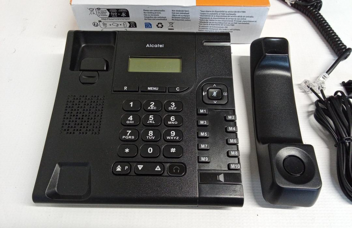 Telefon fix digital Alcatel Temporis 580, analog, Negru [2]