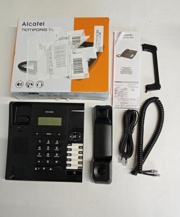 Telefon fix digital Alcatel Temporis 580, analog, Negru [2]