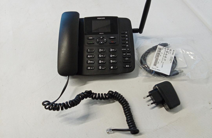 Telefon fix Maxcom MM41D, Port RJ45, hotspot WiFi, Negru [2]