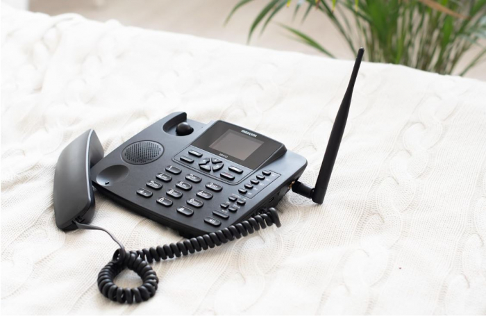 Telefon fix Maxcom MM41D, Port RJ45, hotspot WiFi, Negru [8]