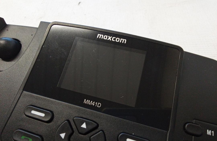 Telefon fix Maxcom MM41D, Port RJ45, hotspot WiFi, Negru [3]