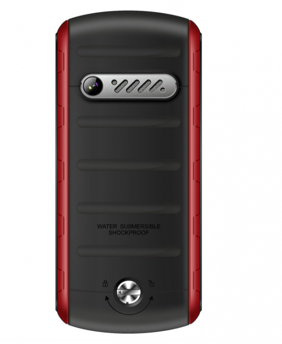 Telefon mobil Beafon AL560_EU001BR, 16 GB, 2.4 Inches, Negru/Roșu [4]