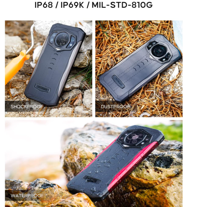 Telefon mobil Doogee S98, 4G, 6.3", 8GB RAM, 256GB ROM, Android 12, Helio G96, 6000mAh [8]