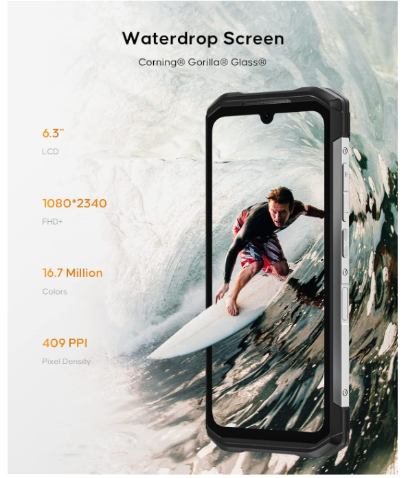 Telefon mobil Doogee S98, 4G, 6.3", 8GB RAM, 256GB ROM, Android 12, Helio G96, 6000mAh [9]