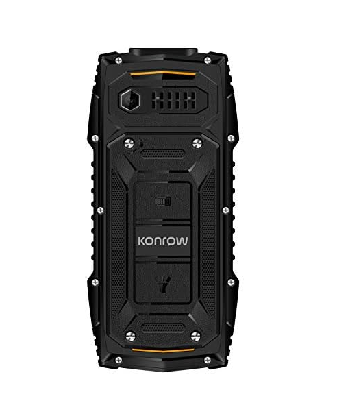 Telefon mobil Konrow Stone Plus, IP68, 2,4 inchi, dual SIM, 2G, 32MB + 32MB RAM, Negru [2]