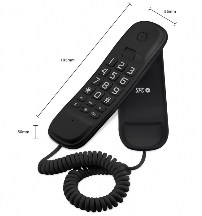 Telefon SPC Original Lite, negru [2]
