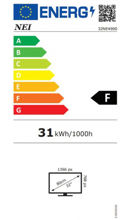 Televizor LED Smart NEI 32NE4900, HD, 80cm [7]