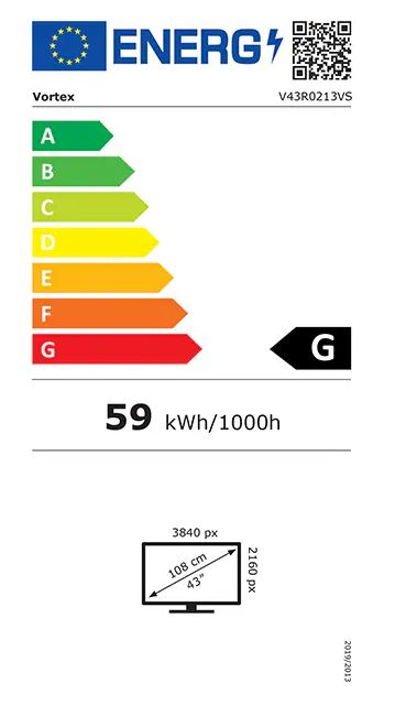 Televizor LED Smart VORTEX V43R0213VS, Ultra HD 4K, 109cm [11]