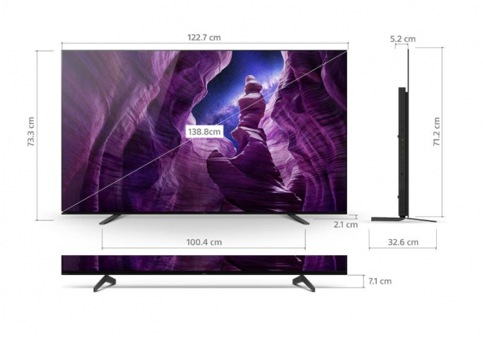 Televizor Smart Sony 55A8, 139 cm, Ultra HD 4K, OLED [13]