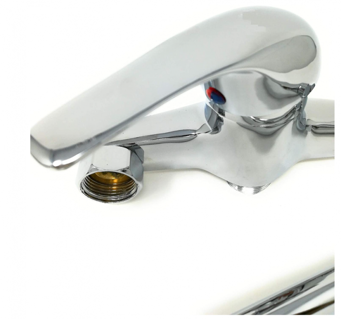 TEMPO DI SALDI Baterie de Perete pentru Chiuveta de Bucatarie sau Baie, robinet cromat [9]