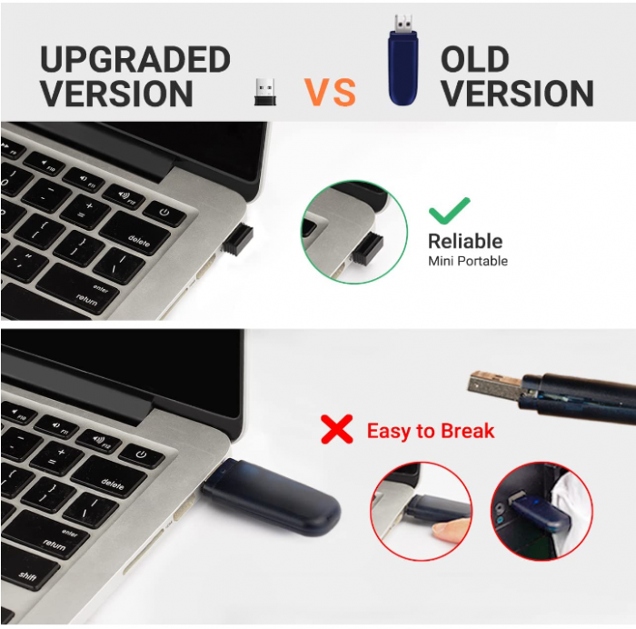 Tera Scanner de coduri de bare cu laser, fără fir [4]