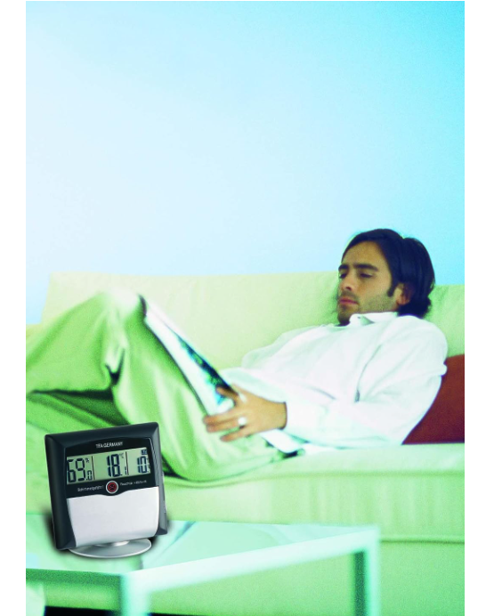 Termohigrometru digital de precizie TFA Dostmann Comfort Control, 30.5011, alarmă de mucegai, control climă în cameră, monitorizare umiditate [2]