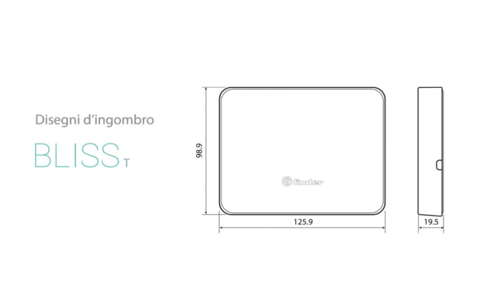 Termostat digital Finder 1T9190030000, seria 1T, functie vara/iarna, alb [8]