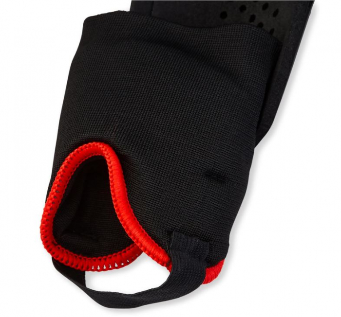 Tibiere fotbal pentru adulti Mitre Aircell, aparatori unisex, negru/rosu, marime XL [7]