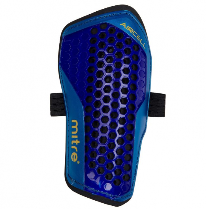 Tibiere fotbal pentru barbati Mitre Aircell, albastru, XL [4]