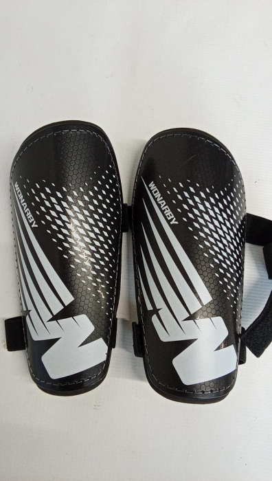 Tibiere Wonarby, Aparatori Fotbal pentru tineri, Negru, Marimea L(11.5 - 21.8 cm, 15- 18 ani) [2]