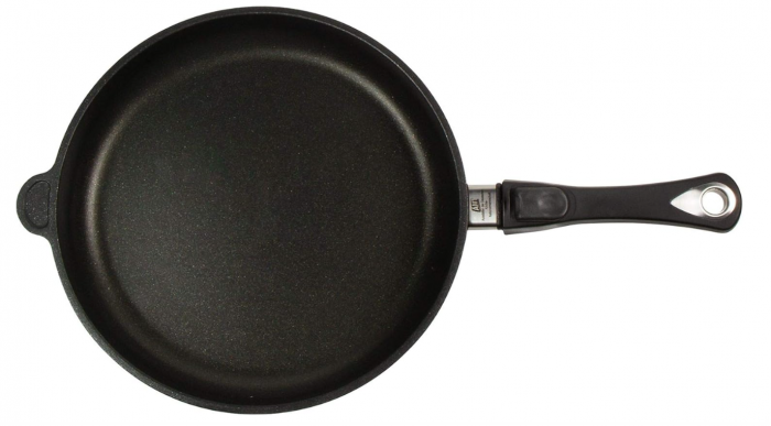 Tigaie AMT Gastroguss Diametru 32 cm, Înălțime 5 cm, Mâner detașabil, Aluminiu, AMZN-532-Z20B [3]