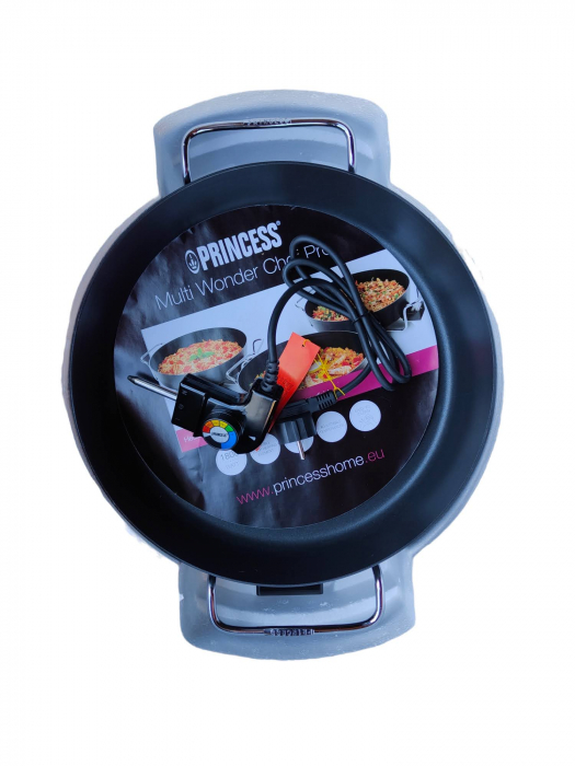 Tigaie electrică Princess, 35 cm diametru, 5.4 L, 1800 W [2]