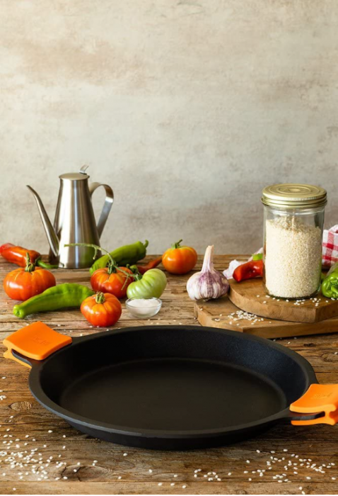 Tigaie pentru paella cu turnare din aluminiu cu acoperire antiaderență Teflon Platinum Plus [3]