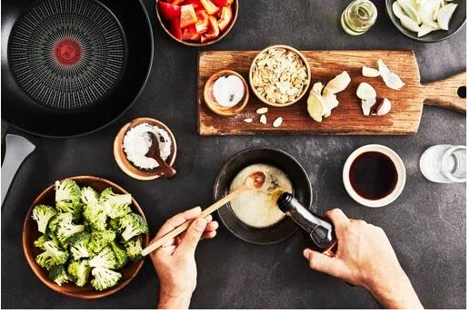 Tigaie Wok Tefal de 28 cm, aluminiu [4]