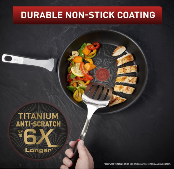 Tigaie Wok Tefal de 28 cm, aluminiu [5]