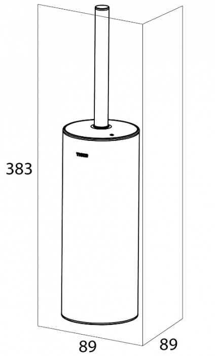 Tiger Perie și suport de toaletă, oțel inoxidabil [5]