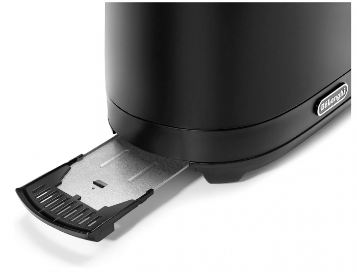 Toaster Delonghi CTLAP2203BK, 2 felii, 550W, Negru [4]