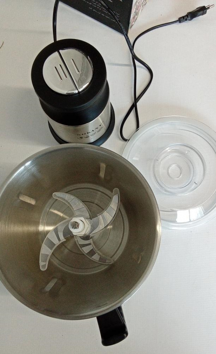 Tocator electric de bucatarie SOKANY SK-7027 800 W cu bol din otel inoxidabil de 3 L [3]